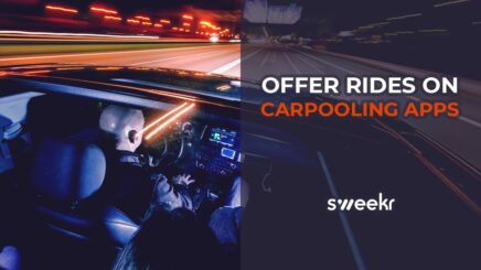 Offer rides on carpooling apps